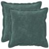 vidaXL Spilvenu pārvalks 2 pcs HOUTEN Jūras zila 30 x 30 cm