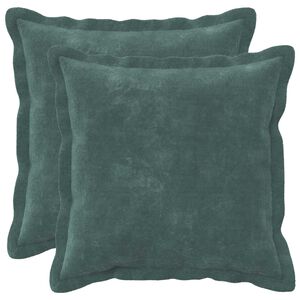 vidaXL Spilvenu pārvalks 2 pcs HOUTEN Jūras zila 30 x 30 cm