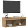 vidaXL TV skapī&scaron;u komplekts 2 pcs Artisānā ozols 80 x 30 x 30 cm