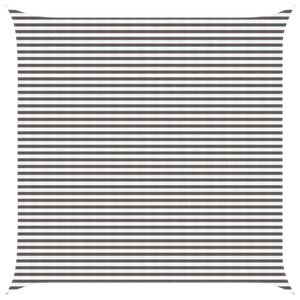 vidaXL Saulessargs Gai&scaron;i pelēks un balts 5 x 5 m HDPE