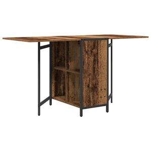 vidaXL Ēdamistabas galds 144 x 60 x 75 cm Inženierijas koks Vecs koks