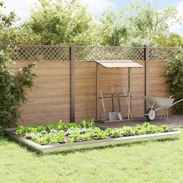 vidaXL Gliemežu sētas 16 pcs Sudraba Nerūsējo&scaron;s tērauds