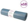 vidaXL atkritumu maisi, 100 gab., zili, 240 L