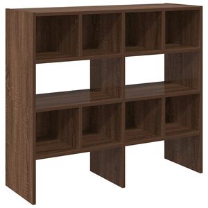 vidaXL apavu plaukti 2 gab sakraujami brūna ozolkoka 89,5x30x40 cm