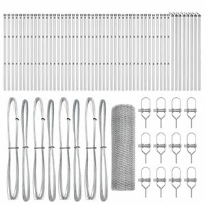 vidaXL Žoga āķis Sudraba