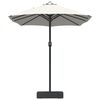 vidaXL Dārza parasols Smil&scaron;ains un Antracīts 385 x 209 x 244 cm