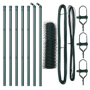 vidaXL Žoga āķis Zaļa