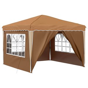 vidaXL Pop-up svinību teltis 288 x 288 x 245 cm Bē&scaron;a Oksforda audums