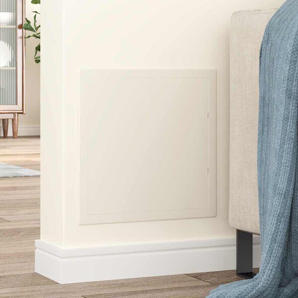 vidaXL Piekļuves paneļi Balts 30 x 30 cm ABS plastmasa