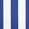 vidaXL Izvelkams jumtiņ&scaron; Zila un balta 250 x 200 cm