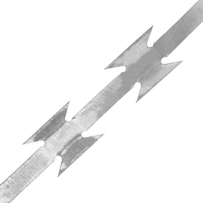vidaXL dzeloņstieple, BTO-22, 100 m, tērauds