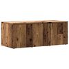 vidaXL TV skapis Old Wood 80x34x30 cm Engineered Wood