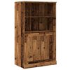 vidaXL augstais skapītis veca koka 60x35,5x103,5 cm inženierijas koks