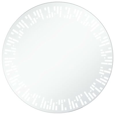 vidaXL vannasistabas spogulis ar LED apgaismojumu, 80 cm
