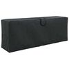 vidaXL Āra glabā&scaron;anas soma Melna 200 x 60 x 75 cm 210D Oksforda audums