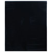 vidaXL loga plēve, matēta, melna, 45x1000 cm, PVC
