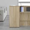 vidaXL glabā&scaron;anas skapis Sonoma ozols 50x45x103,5 cm Engineered Wood