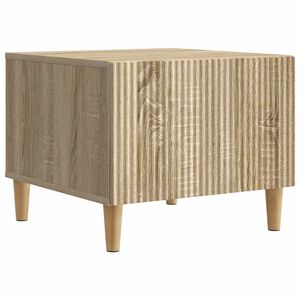 vidaXL Kafijas galdiņ&scaron; Sonomas ozols 49 x 50 x 40 cm Inženierijas koks