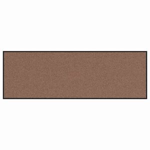 vidaXL Durvju paklājs Brūna un melna 60 x 180 cm 100% poliamīds