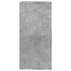 vidaXL kumode, betona pelēka, 79x38x80 cm, inženierijas koks