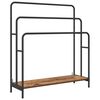 vidaXL Auduma statīvs Vecs koks 90 x 30 x 100,5 cm Inženierijas koks