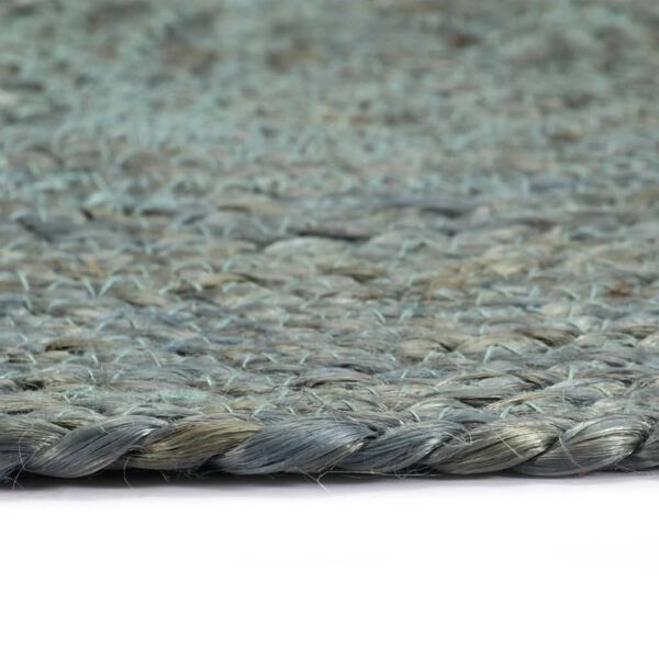 vidaXL galda paliktņi, 6 gab., 38 cm, apaļi, olīvu zaļa džuta