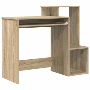 vidaXL Galds Sonoma ozols 106 x 41 x 88.5 cm Inženierijas koks