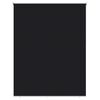 vidaXL Āra Rullo Žalūzija UV Aizsardzībai Melns 100 x 230 cm (W x H)