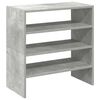 vidaXL apavu plaukti 2 gab sakraujami betona pelēks 60x30x30,5 cm