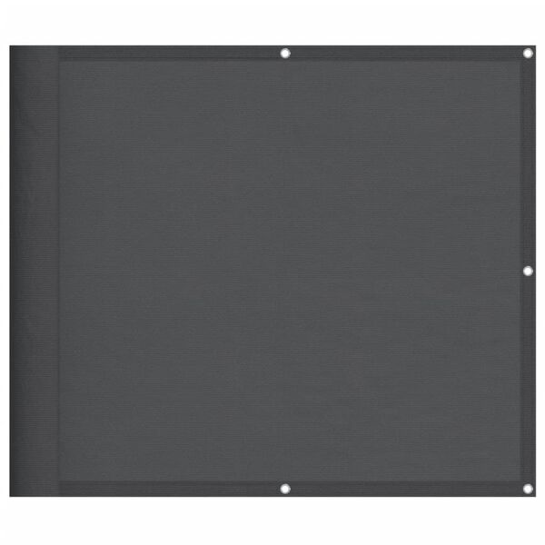 vidaXL balkona aizslietnis, antracītpelēks, 90x1000cm, 100% poliestera