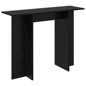 vidaXL Konsoles galds Melns ozols 100 x 30 x 75 cm Inženierijas koks