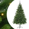 vidaXL Ziemassvētku eglīte su 300 LED ar statīvu Zaļa 180 cm PE