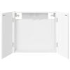 vidaXL Dartboard skapis Balts 56 x 12 x 53,5 cm Inženierijas koks