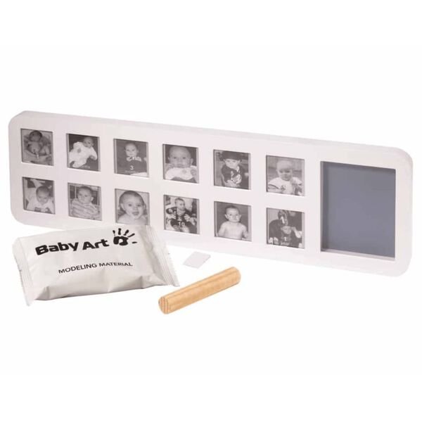 Baby Art fotorāmis My First Year, balts, 34120085
