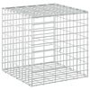 vidaXL Gabions ar 3,5 mm stiepli un 5x10 cm sietu 50x50x50 cm