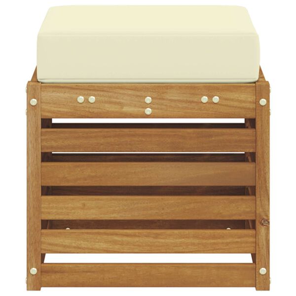 vidaXL Āra sols Cietā akācijas koks Dabiska