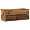 vidaXL Uzglabā&scaron;anas kaste Vecs koks 90 x 35 x 35 cm Inženierijas koks