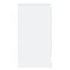 vidaXL kumodes, 2 gab., baltas, 37,5x35,5x67,5 cm, inženierijas koks
