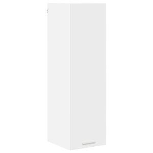 vidaXL Piekarams skapītis Balts 30 x 31 x 100 cm Inženierijas koks