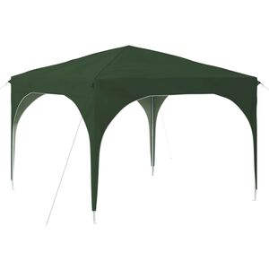 vidaXL Pop-up svinību teltis 290 x 290 x 245 cm Zaļa