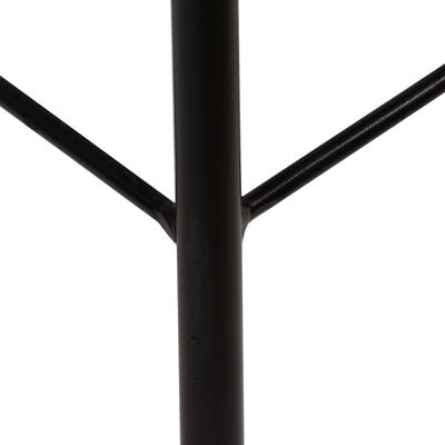 vidaXL 3-daļīgs bāra mēbeļu komplekts, melns