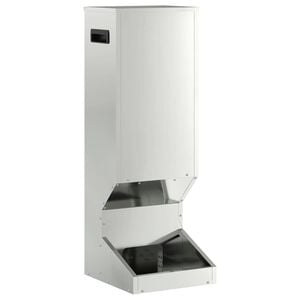 vidaXL Briedžu barotava Sudraba 28 x 30 x 80 cm 3 kg Cinkots tērauds