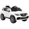 vidaXL bērnu rotaļu auto, Mercedes Benz GLE63S, plastmasa, balts