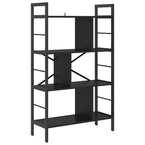 vidaXL Grāmatu plaukts 7 līmeņi 75 x 30 x 123,5 cm Inženierijas koks
