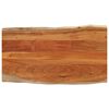 vidaXL galda virsma, 100x60x3,8 cm, taisnstūra, akācijas masīvkoks