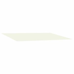 vidaXL Markīzes rezerves audums Krēmkrāsa 450 &times; 350 cm Poliesters