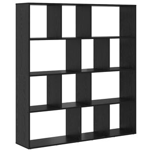 vidaXL Grāmatplaukts 12 līmeņi 132 x 29 x 141,5 cm Inženierijas koks