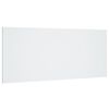vidaXL gultas galvgalis, balts, 200x1,5x80 cm, inženierijas koks