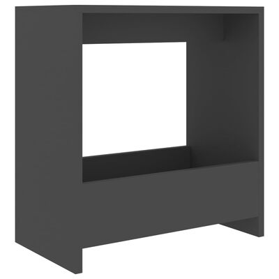vidaXL galdiņš, pelēks, 50x26x50 cm, skaidu plāksne