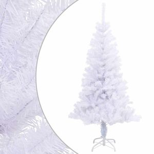 vidaXL mākslīgā Ziemassvētku egle ar statīvu, 120 cm, 230 zari